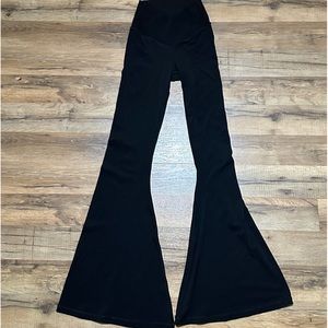 Aerie Black Crossover Flair Leggings